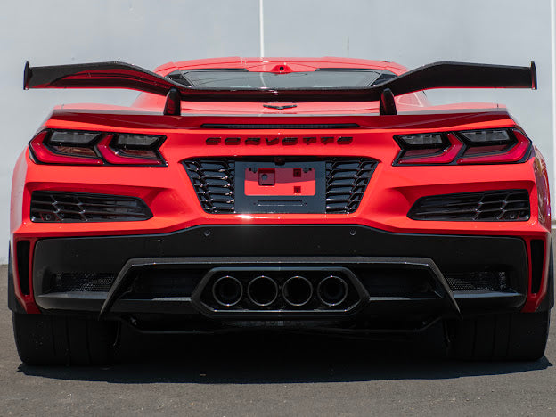 CORVETTE C8 Z06 & E-RAY | LICENSE PLATE BACKING